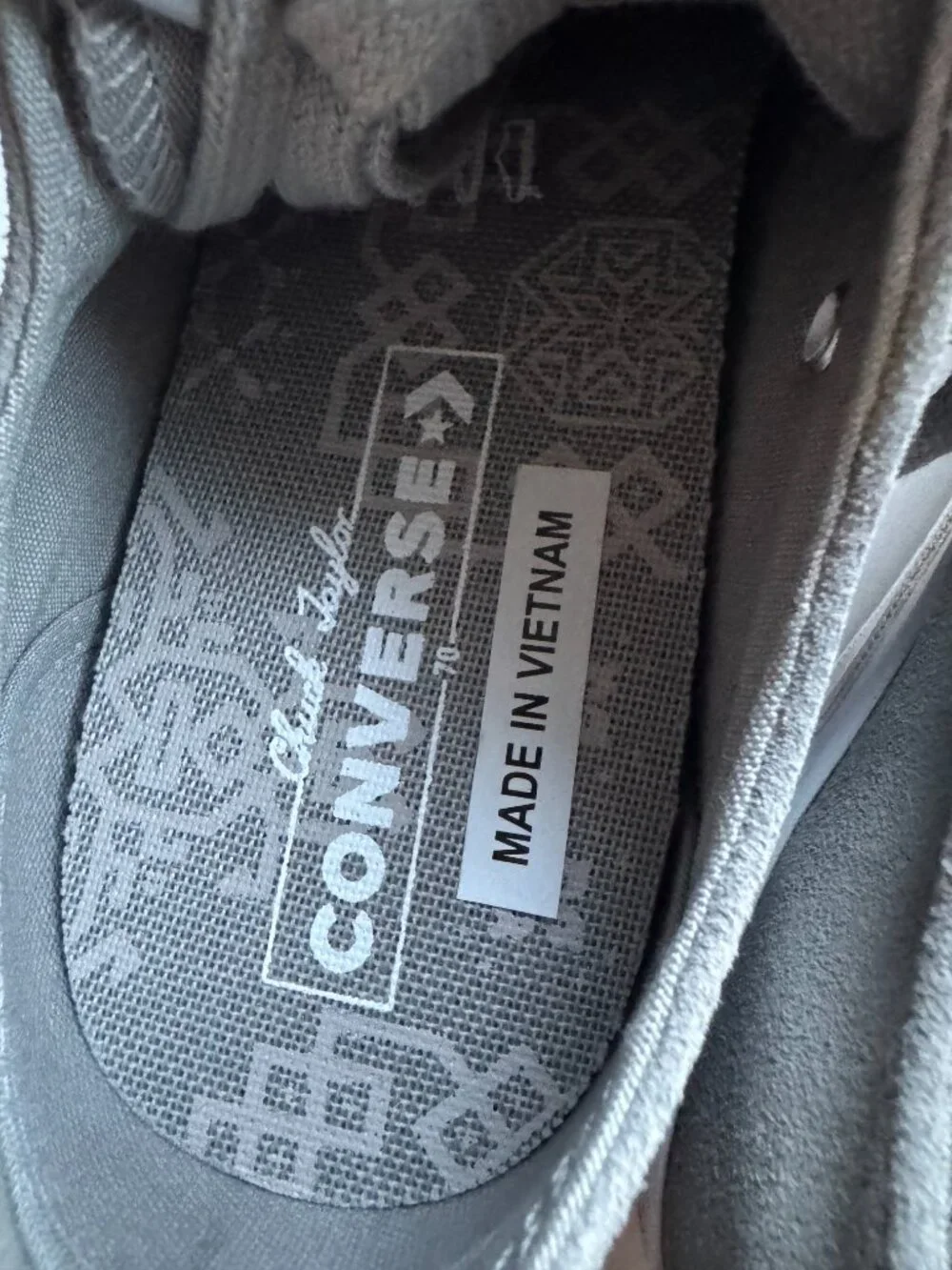 Converse Chuck 70 Ox Paloma Gray Suede Sneakers Men's 8.5 Women's 10.5 NWT